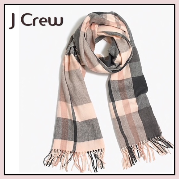 J. Crew Accessories - J crew classic plaid scarf